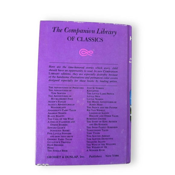 HEIDI Johanna Spyri Companion Library HANS BRINKER Mary Mapes Dodge 1963 - Picture 9 of 10